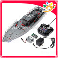 Hengtai HT-2877A 4CH Infrarrojos RC War Battle Ship Con Gyro rc naves para la venta modelo de barco